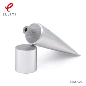 Kosmētikas tube rokām krēmveida kanāls