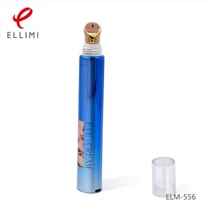 Apaļa caurule ar metāla lodīšu acu krēmu